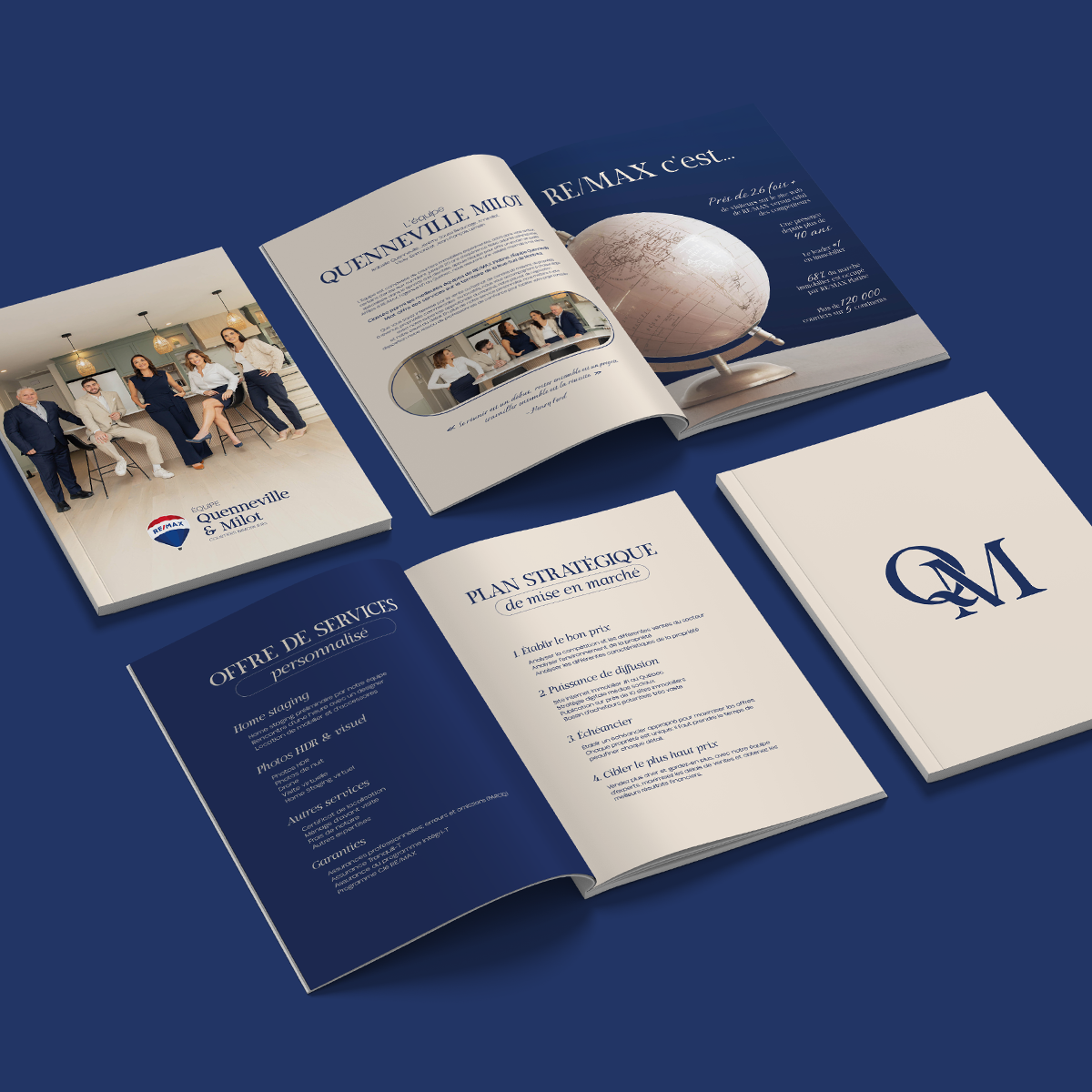 mockup de magazine quenneville milot