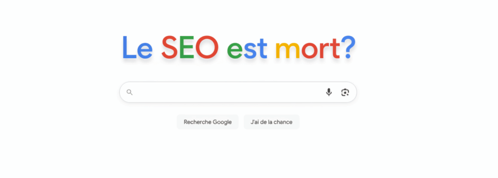 le seo est mort? zero click search